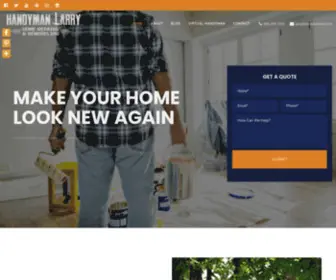 Handymanlarry.com(Handyman Larry) Screenshot