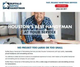 Handymanserviceshouston.com(Houston Handyman Home Repair. Providing Home Repair) Screenshot