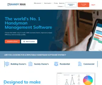 Handymansys.com(Worlds #1 Handyman System Software) Screenshot