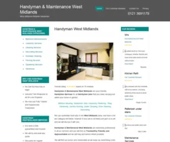 Handymanwestmidlands.co.uk(Handyman Westmidlands) Screenshot