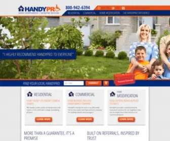 Handypro.com(HandyPro Handyman Services) Screenshot