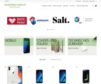 Handyshop-Swiss.ch(Handyshop Swiss) Screenshot