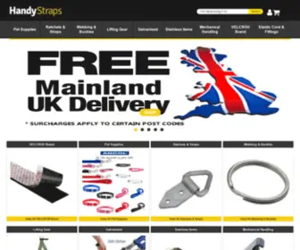 Handystraps.co.uk(Hooks at Handy Straps Ltd) Screenshot