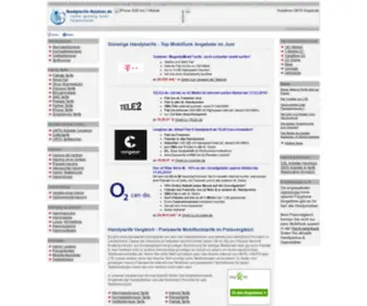 Handytarife-Rechner.de(Handytarife Vergleich & Handy Tarifrechner) Screenshot