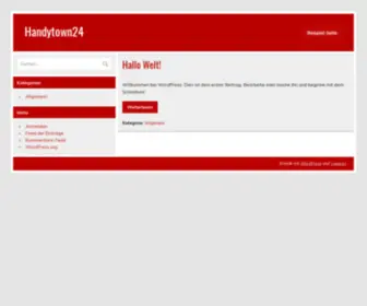 Handytown24.de(Eine weitere WordPress) Screenshot