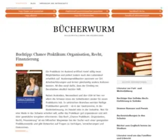 Hanebuechlein.de(Buchtipp: Chance Praktikum) Screenshot