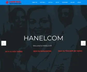 Hanelcom.vn(Hanel Communication Joint Stock Company) Screenshot