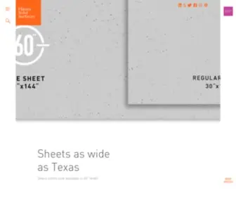 Hanexsurfaces.com(Solid surface) Screenshot