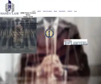 Haney-Law.com(Haneylaw) Screenshot