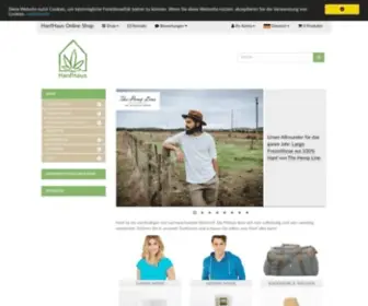 Hanfhaus.de(Hanf-Mode) Screenshot