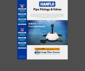 Hanflo.com(HANFLO Pipe Fittings & Valves) Screenshot