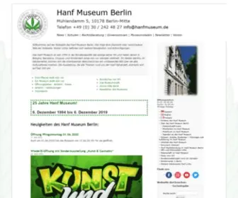 Hanfmuseum.de(Hanf Museum) Screenshot