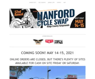 Hanfordcycleswap.com(Home) Screenshot