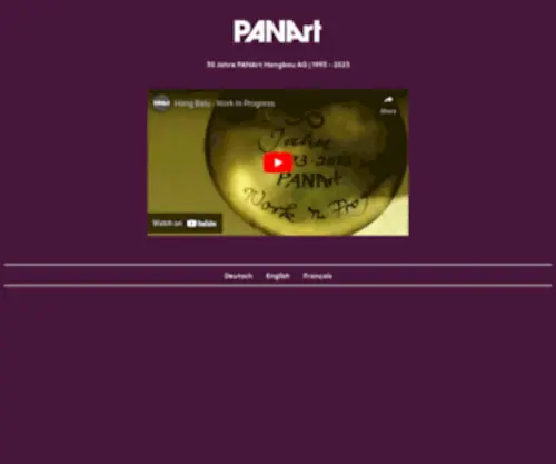 Hang.ch(PANArt Hangbau AG) Screenshot