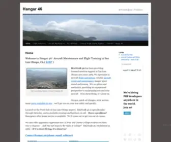 Hangar46.com(It's about us) Screenshot