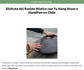 Hangdrum.cl(▷ Disfruta del Sonido Místico de un) Screenshot