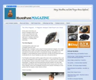 Hangdrumsandhandpans.com(HandPans Magazine) Screenshot