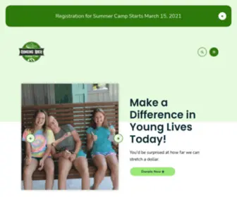 Hangingrock.org(Hanging Rock Christian Camp) Screenshot