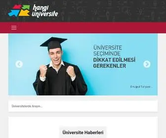 Hangiuniversite.com(üniversite) Screenshot