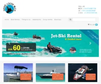 Hanglooseibiza.com(Boat Rental) Screenshot