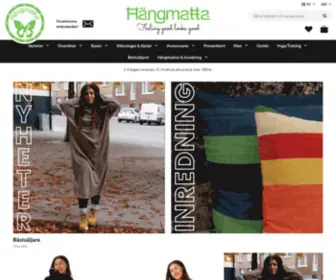 Hangmatta.com(Hängmatta) Screenshot