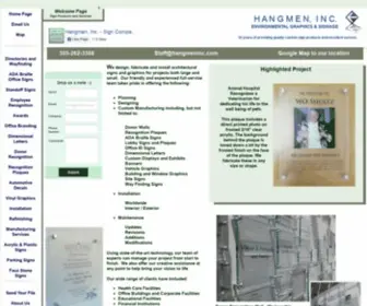 Hangmeninc.com(ADA) Screenshot