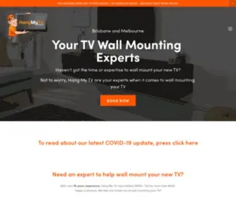 Hangmytv.com.au(Brisbane & Melbourne TV Wall Mounting Expert) Screenshot