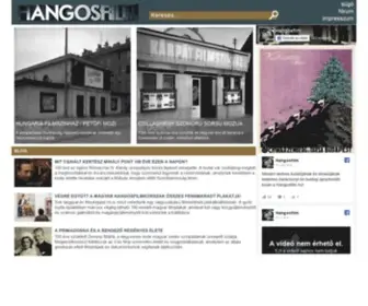 Hangosfilm.hu(Nyitóoldal) Screenshot