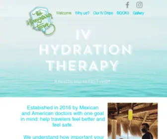 Hangoverteam.com.mx(IV Hydration Therapy) Screenshot