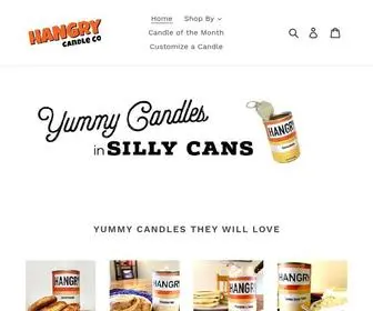 Hangry.com(Hangry Candle Co) Screenshot