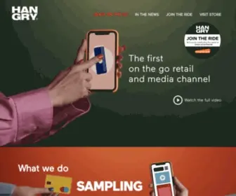 Hangry.es(Connecting Brands with Passengers) Screenshot