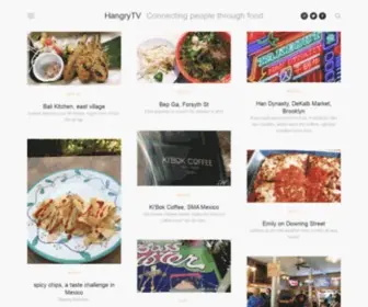 Hangry.tv(HangryTV-The art of life in food) Screenshot