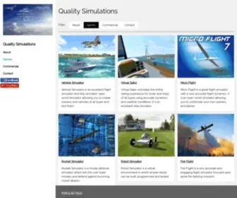 Hangsim.com(Quality Simulations) Screenshot