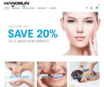 Hangsun.eu(Hangsun Beauty &amp; Healthcare) Screenshot