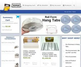 Hangtabs.co.za(Product Display) Screenshot