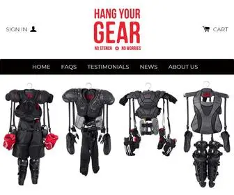 Hangyourgear.com(HANG YOUR GEAR) Screenshot