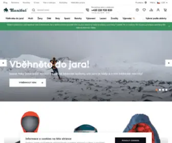Hanibal.cz(Outdoor vybavení a sportovní potřeby) Screenshot