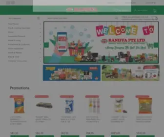 Haniffaonline.com(Indian groceries and cookware for every household) Screenshot