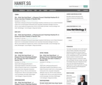 Haniff.sg(Blog @ U) Screenshot