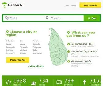 Hanika.lk(Advertising Fourm) Screenshot