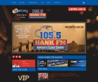 Hank961.com(HANK 96.1 FM WLXO LEXINGTON) Screenshot