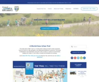 Hankaaronstatetrail.org(The Friends of Hank Aaron State Trail) Screenshot