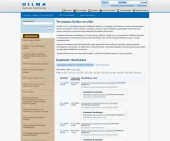 Hankintailmoitukset.fi(Hilma) Screenshot