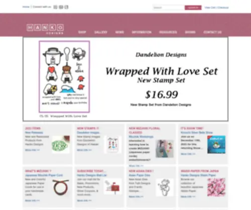 Hankodesigns.com(Hanko Designs) Screenshot