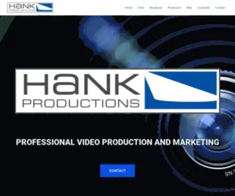 Hankproductions.com(Video Marketing Services) Screenshot
