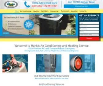 Hanksacservice.com(Hanks Service) Screenshot