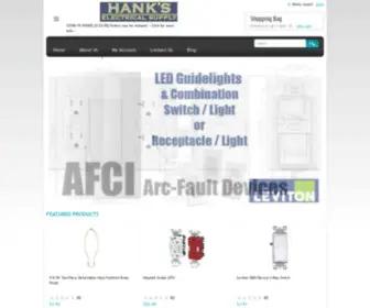 Hankselectric.supply(Hanks Electrical Supply) Screenshot