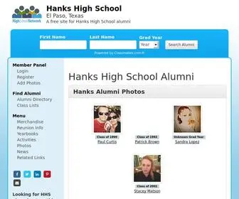 Hankshighschool.org(Hanks High School) Screenshot