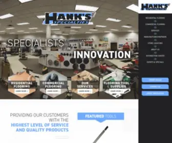 Hanksspec.com(Hank's Specialties) Screenshot