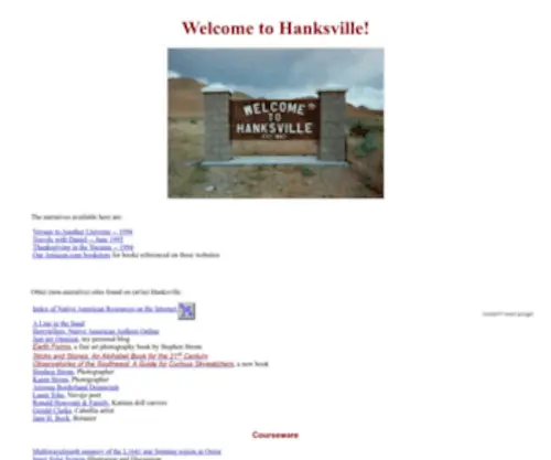 Hanksville.org(Hanksville) Screenshot